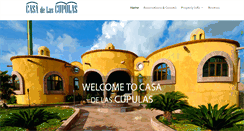 Desktop Screenshot of casadelascupulas.com