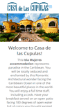 Mobile Screenshot of casadelascupulas.com